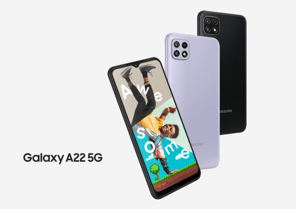 گوشی موبایل سامسونگ Galaxy A22 5G با ظرفیت 128 و رم 6 گیگابایت
